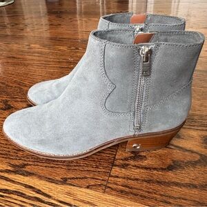 Coach Women's Dannie Coh Suede Zipper Booties